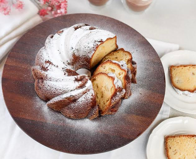 Deze luchtige tulband appelcake is een echte herfst favoriet!