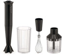 Alessi Staafmixer Set Plissé - Zwart - Michele de Lucchi - MDL10S B