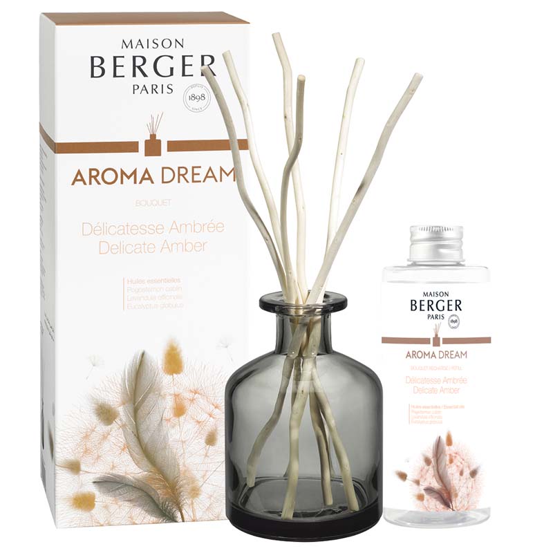 Maison Berger Geurstokjes Aroma Dream - Delicate Amber - 180ml