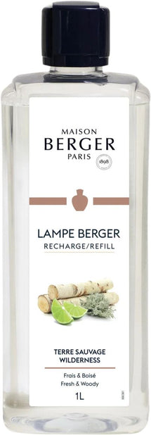 Maison Berger Navulling - voor geurbrander - Terre Sauvage / Wilderness -  1 Liter