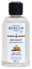 Maison Berger Navulling - voor geurstokjes - Amber Tobacco - 200 ml