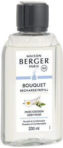 Maison Berger Navulling - voor geurstokjes - Musc Cocoon - 200 ml