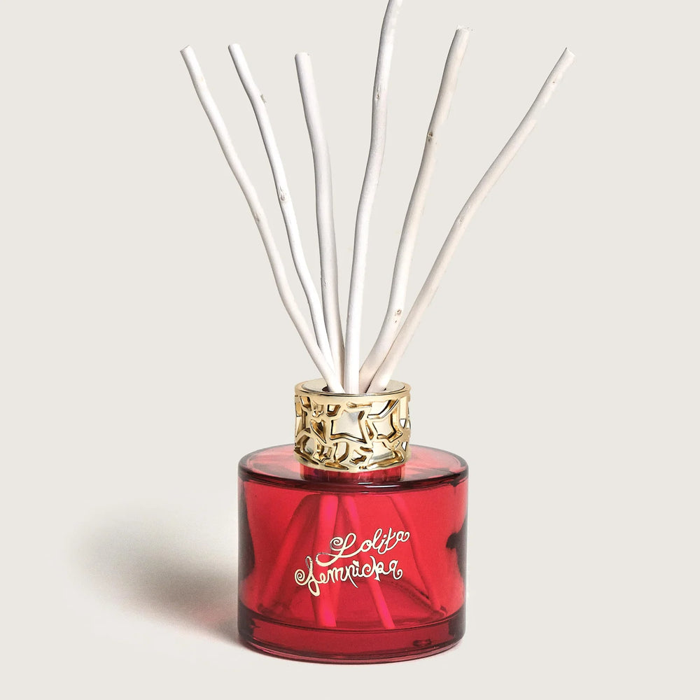 Maison Berger Giftset Duo Lolita Lempicka Sweet - Geurstokjes 80 ml & Roomspray 50 ml - Rood