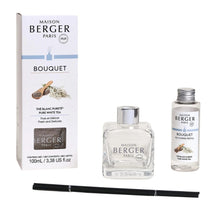 Maison Berger Geurstokjes Cube - Pure White Tea - 100 ml