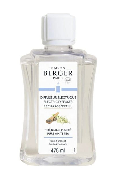 Maison Berger Navulling - voor Mistdiffuser - Pure White Tea - 475 ml