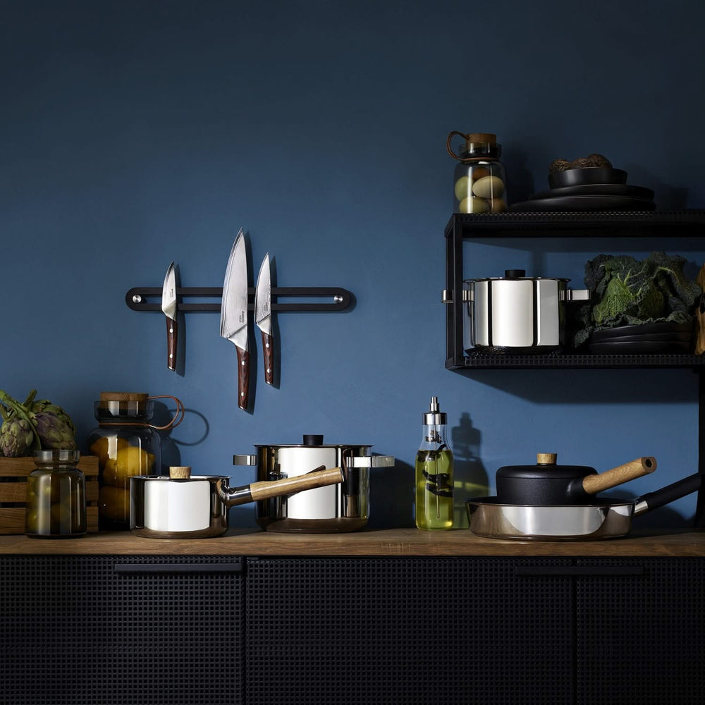 Eva Solo Koekenpan Nordic Kitchen RVS - ø 24 cm - standaard anti-aanbaklaag