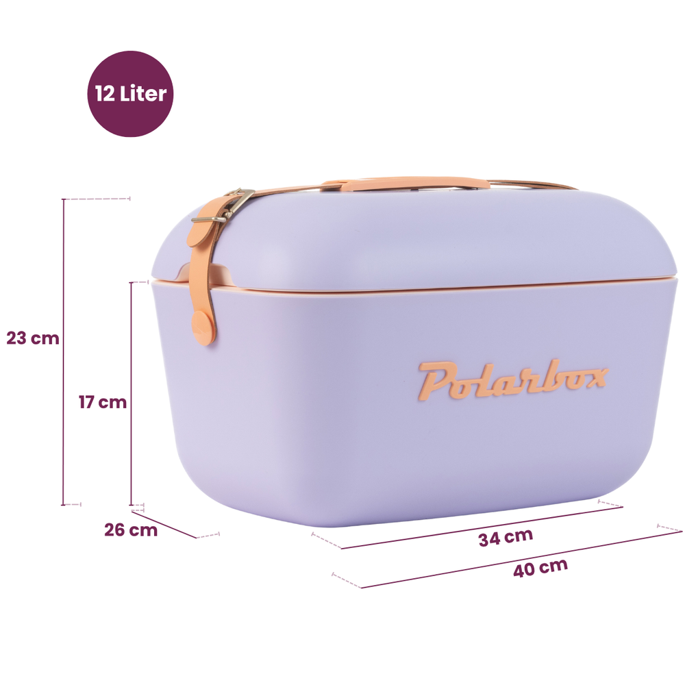 Polarbox Koelbox met Schouderband - Paars Sorbet - 12 Liter