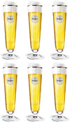 Warsteiner Bierglazen op Voet - 400 ml - 6 stuks