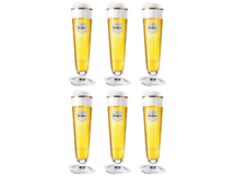 Warsteiner Bierglazen op Voet - 300 ml - 6 stuks