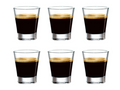 Bormioli Rocco Espresso glazen Caffeino 85 ml - 6 stuks