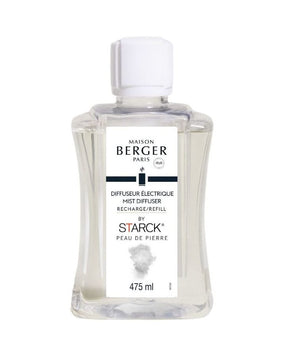Maison Berger Navulling - voor aroma diffuser - Philippe Starck - Peau de Pierre - 475 ml