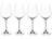 Villeroy & Boch Witte Wijnglazen La Divina - 380 ml - 4 stuks