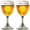 Grimbergen Bierglas op Voet - 330 ml - 2 stuks