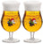 La Chouffe Bierglas - 330 ml - 2 stuks