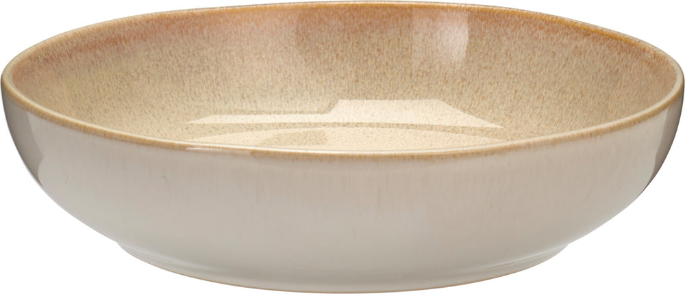 Cookinglife Diepe Borden / Pastaborden Serene Sand ø 23 cm - Aardewerk - 4 stuks
