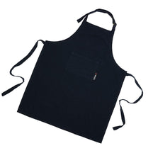 KOOK Keukenschort Washed Uni Navy 90 x 70 cm