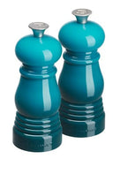 Le Creuset Mini Peper- en Zoutset - Deap Teal - 12 cm