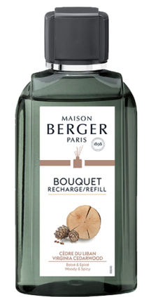 Maison Berger Navulling - voor geurstokjes - Virginia Cedarwood - 200 ml