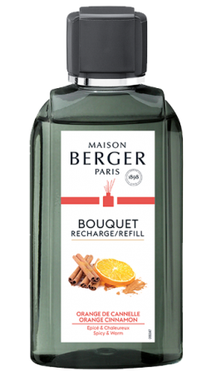 Maison Berger Navulling - voor geurstokjes - Orange Cinnamon - 200 ml