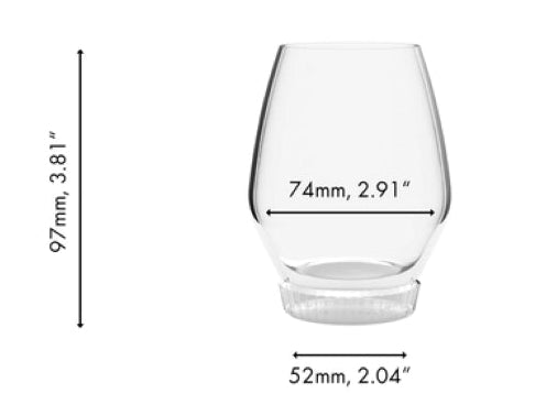 Riedel Whiskey Glazen All American Bourbon - 250 ml - 2 stuks
