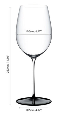 Riedel Rode Wijnglas Fatto A Mano Black Tie - Bordeaux Grand Cru - 953 ml