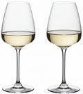 Riedel Witte Wijnglazen Grape@Riedel - Witte Wijn / Rosé / Champagne / Spritz - 550 ml - 2 stuks