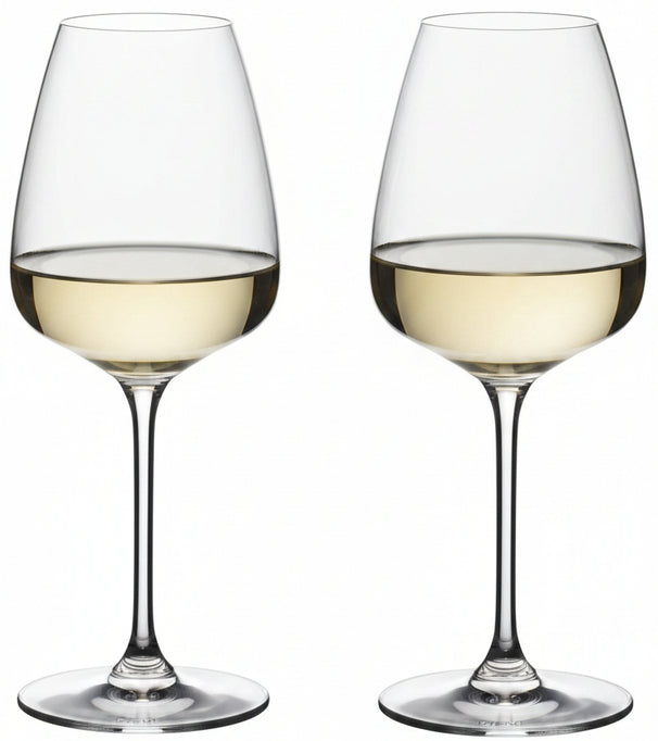 Riedel Witte Wijnglazen Grape@Riedel - Witte Wijn / Rosé / Champagne / Spritz - 550 ml - 2 stuks
