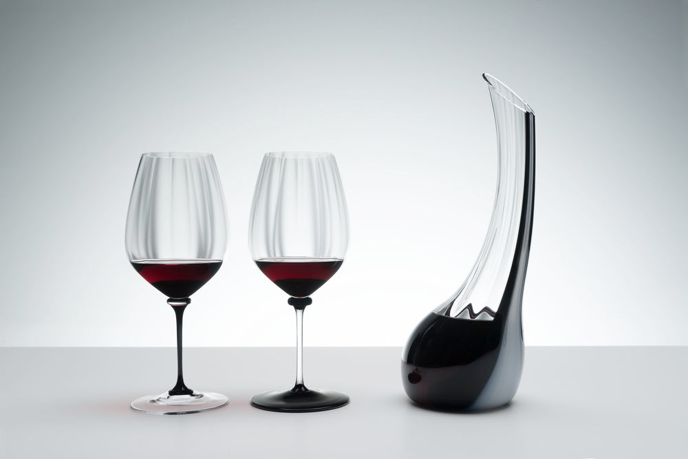 Riedel Rode Wijnglas Fatto A Mano Performance - Cabernet Sauvignon - Zwarte Steel - 834 ml