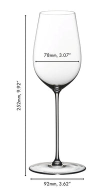 Riedel Wijnglazenset Superleggero - Bordeaux Grand Cru, Burgundy Grand Cru, Riesling & Oaked Chardonnay - 4 stuks
