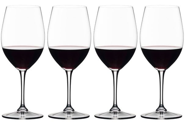 Riedel Rode Wijnglazen Vivant - 560 ml - 4 stuks