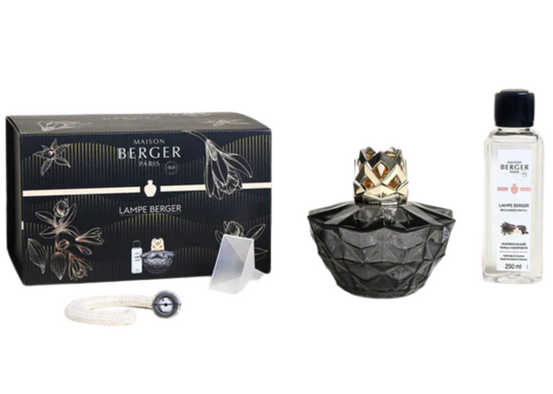 Maison Berger Giftset - Geurbrander Splendeur Vanillée / Vanilla Magnificence - Zwart - 250 ml