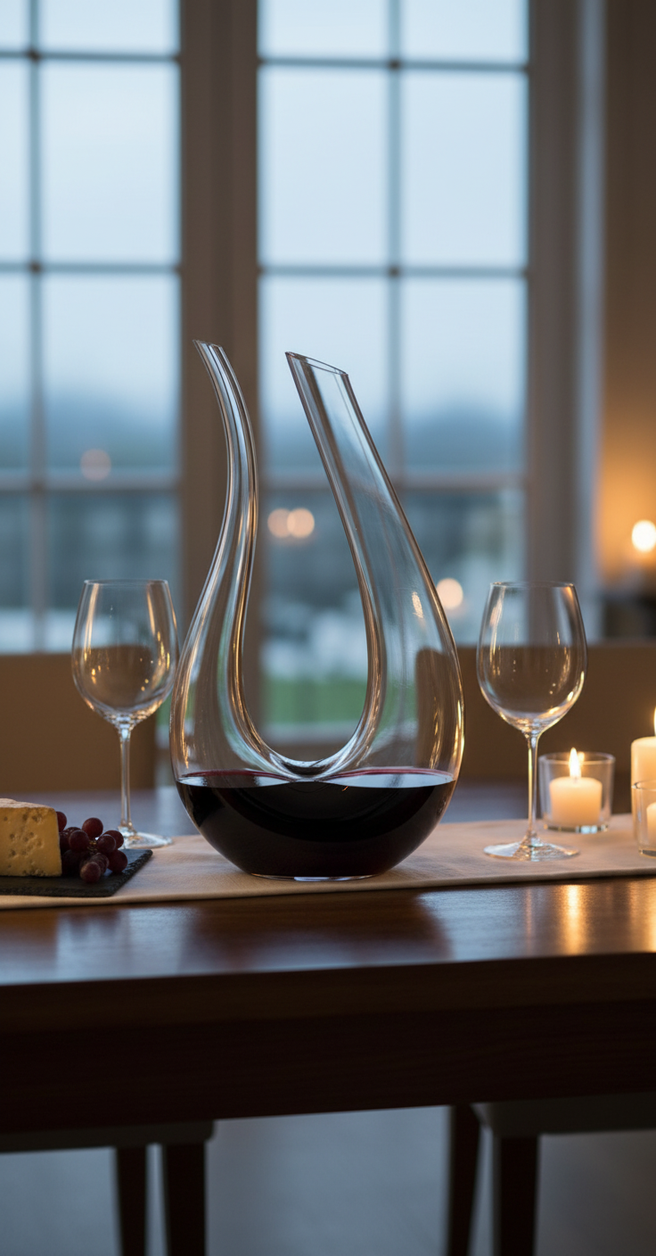 Riedel Decanteerkaraf Black Tie Amadeo - Handgemaakt - 750 ml