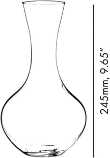 Riedel Rode Wijnglazenset O Wine - 4 stuks met Decanteerkaraf Syrah