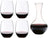 Riedel Rode Wijnglazenset O Wine - 4 stuks met Decanteerkaraf Syrah
