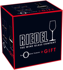 Riedel Rode Wijnglazenset O Wine - 4 stuks met Decanteerkaraf Syrah