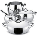 Alessi Pannenset Mami - SG100S7 - 4 delige set - door Stefano Giovannoni