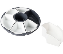 Cookinglife Snackbak Rond Ø 31 cm - met 5 losse bakjes