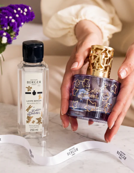 Voorbereiding van de Lampe Berger Brander