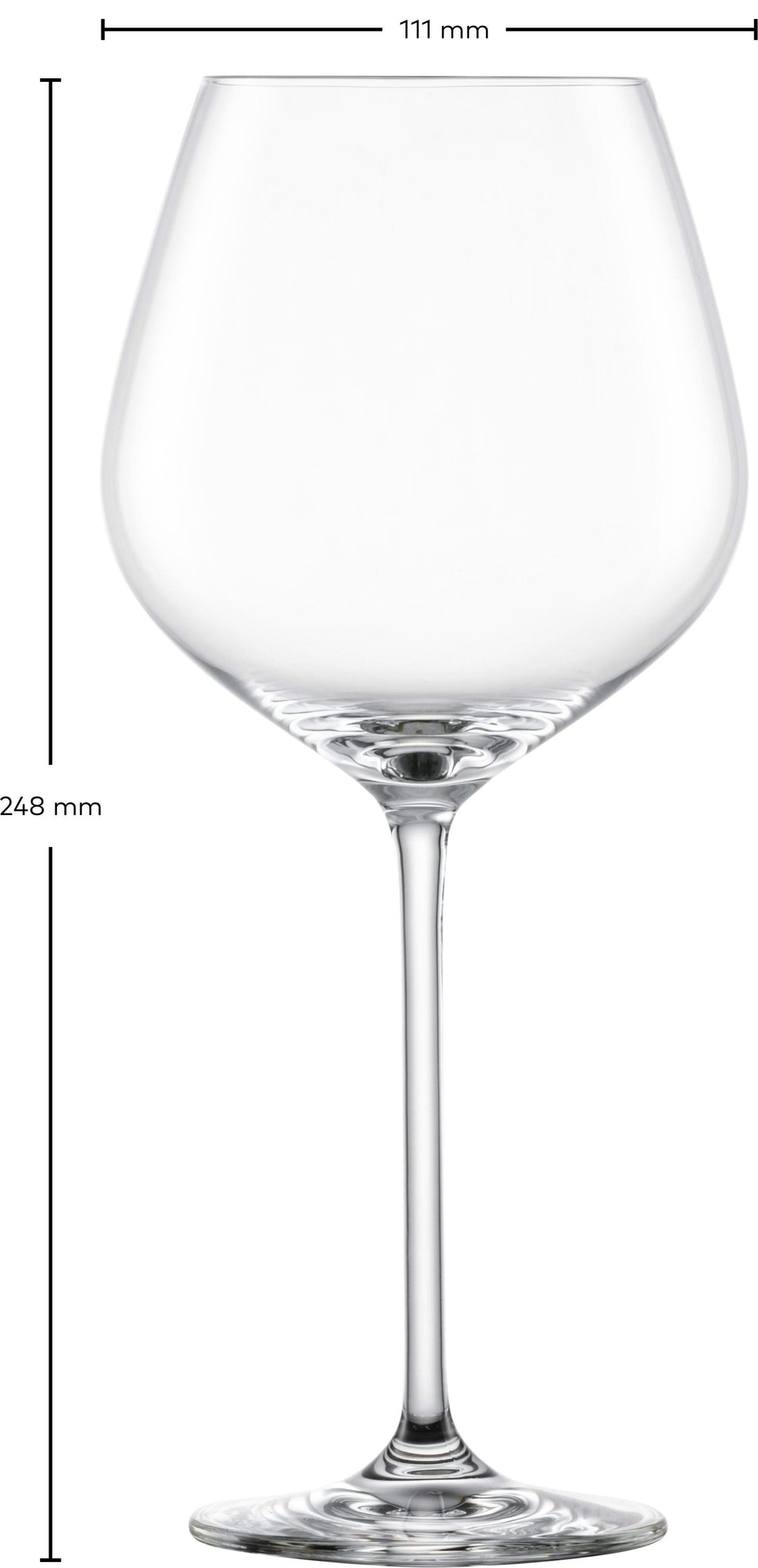 Schott Zwiesel Bourgogne Glazen Fortissimo - 740 ml - 4 stuks