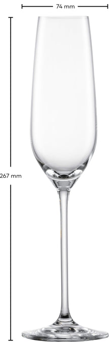 Schott Zwiesel Champagneglazen Fortissimo - 240 ml - 4 stuks