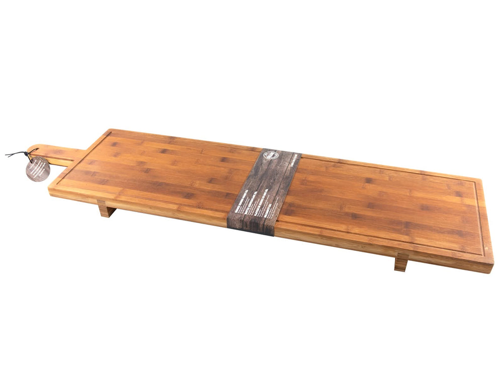 Organic Serveerplank XXL - Bamboe - 100 x 26 cm