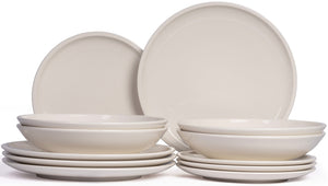 Villeroy & Boch Serviesset Artesano Original - 12-delig / 4 personen - 4 dinerborden, 4 ontbijtborden en 4 diepe borden