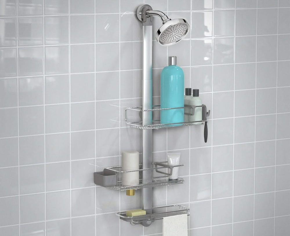 Simplehuman Doucherek - verstelbaar - Shower Caddy - 70 - 100 cm