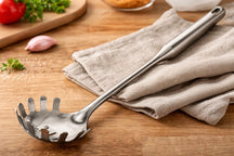 Cookinglife Spatelset ProLine RVS - Keukentoolset - 5-delig - Bakspaan, spatel, spaghettilepel, soeplepel & schuimspaan