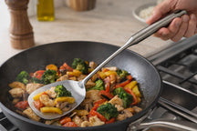 Cookinglife Spatelset ProLine RVS - Keukentoolset - 5-delig - Bakspaan, spatel, spaghettilepel, soeplepel & schuimspaan