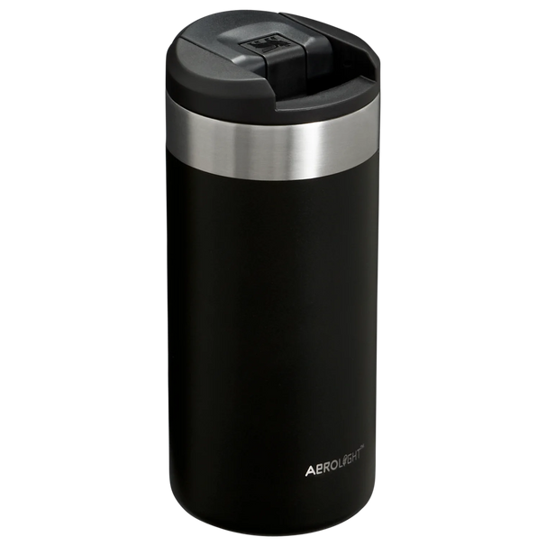 Stanley Thermosbeker - Drinkbeker - The AeroLight™ Transit Bottle - Black 2.0 - 350 ml