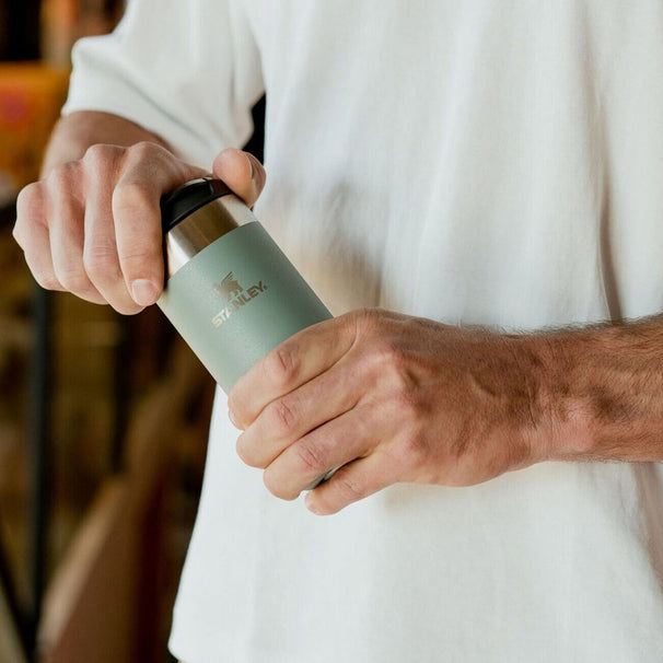 Stanley Thermosbeker - Drinkbeker - The AeroLight Transit Bottle - Cream - 350 ml