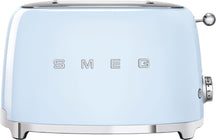 SMEG Broodrooster - 2 sleuven - pastelblauw - TSF01PBEU