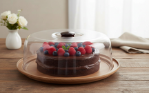 BonBistro Taartstolp / Glazen stolp / Kaasstolp / Afdekstolp Buffet - ø 30.5 cm