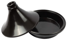 Cookinglife Tajine Regas - Aardewerk - Zwart - ø 32 cm / 3 liter